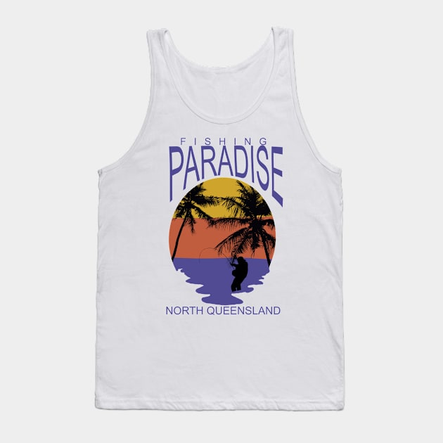 Fishing Paradise North Queensland Tank Top by Hobbsy74